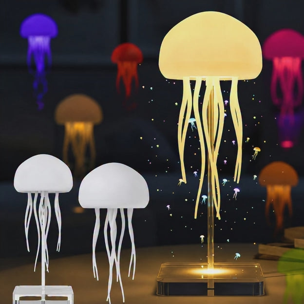 AquaGlow™ Floating Jellyfish LED Lamp