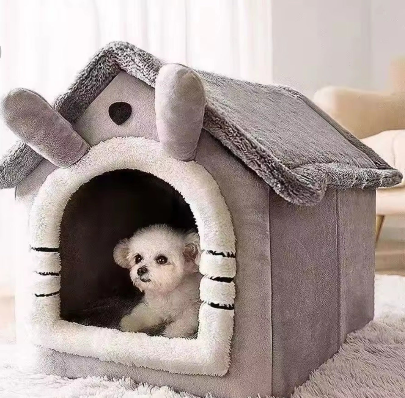 All-Season Removable Pet House for Cats & Dogs