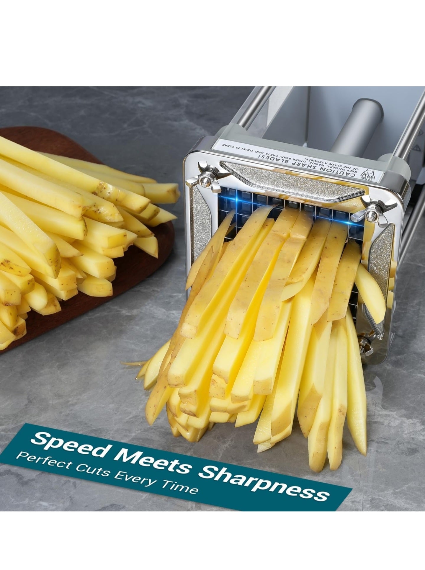 Electric Potato Cutter – Easy & Fast Kitchen Slicer